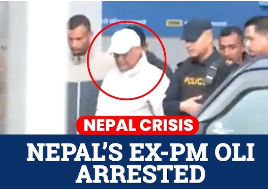 Nepal: Former PM Oli arrested for crackdown on Gen-Z protests in 2025