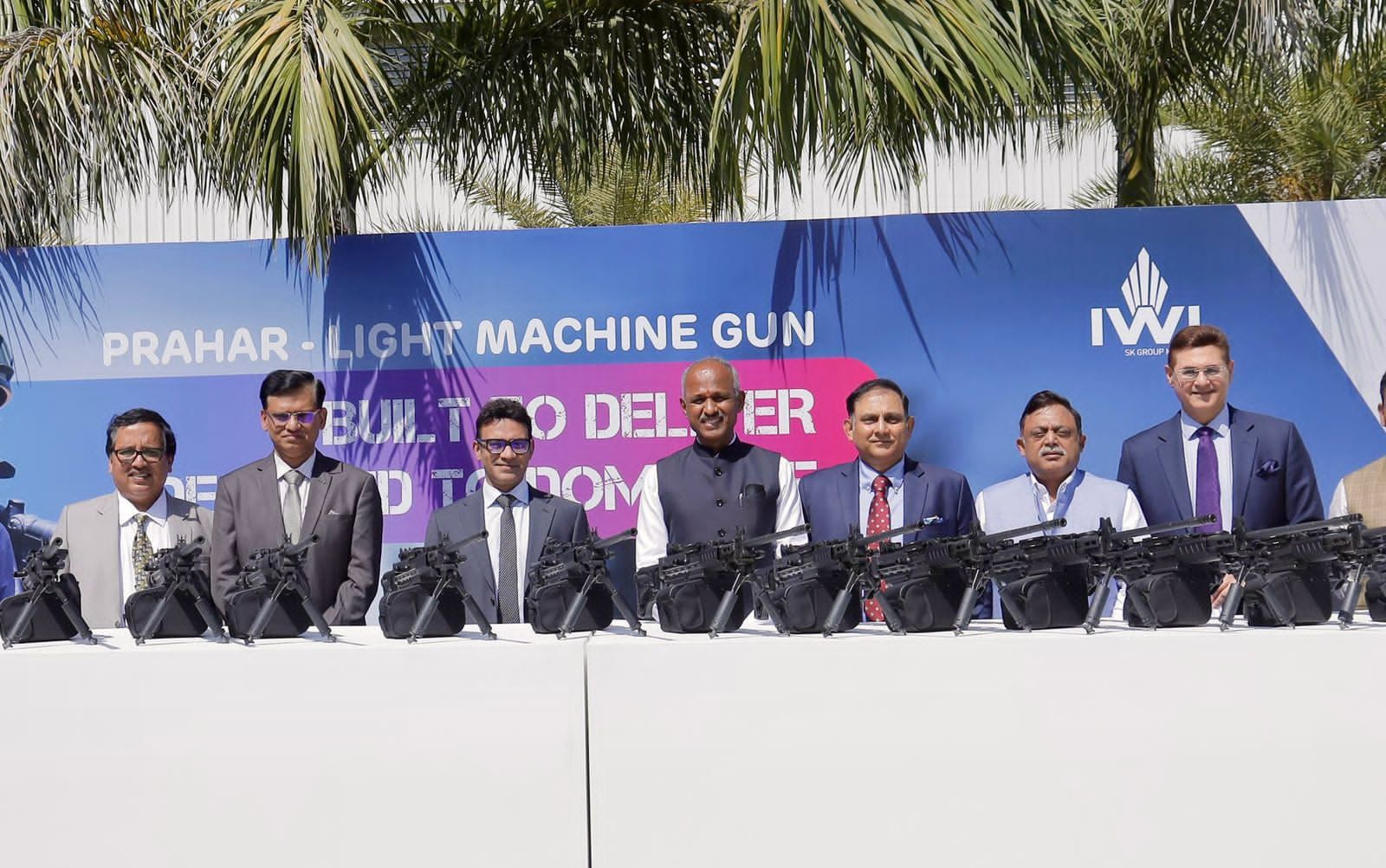 Adani Defence delivers first batch of 2,000 ‘Prahar’ light machine guns to Army
