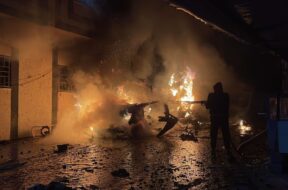 Israel kills five journalists after attack on live broadcasting vehicle belonging to Al-Quds al-Youm television in Gaza