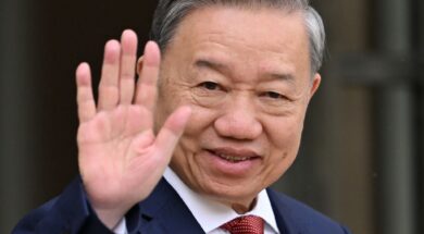 Vietnam’s President To Lam at the Elysee Palace