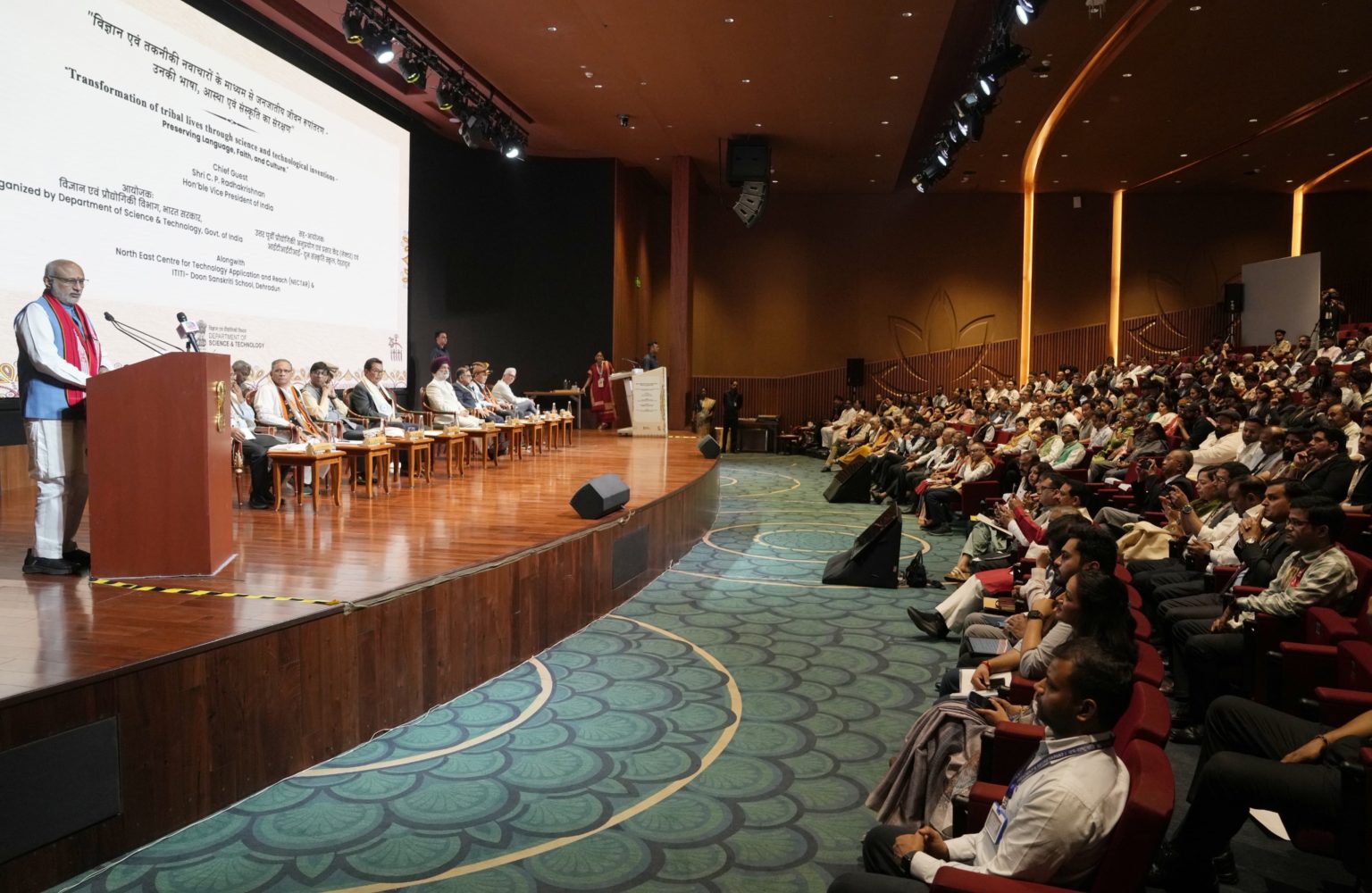 Vice President calls for blending science with tradition to transform tribal lives