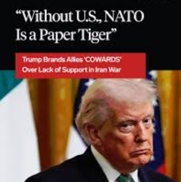 Roving Periscope: Trump dubs NATO a “paper tiger,” says the US may pull out!