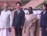 Murmu, Modi welcome Lee Myung in state visit