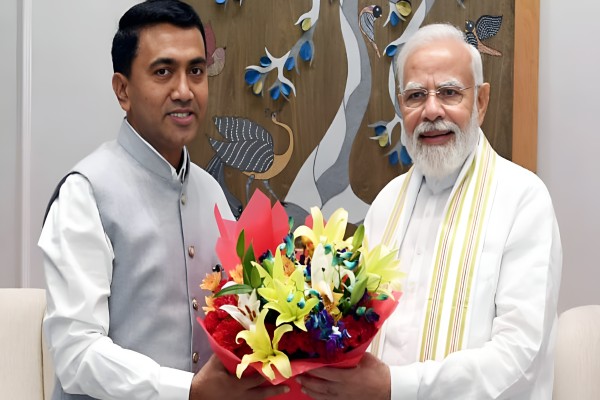 PM Modi extends birthday greetings to Goa CM Pramod Sawant