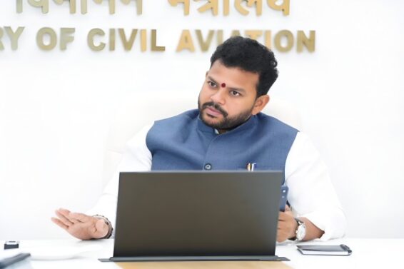 Civil Aviation Minister Ram Mohan Naidu