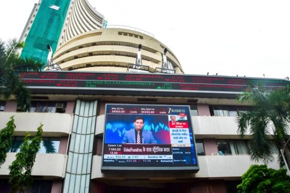 The domestic stock markets opened on a positive note