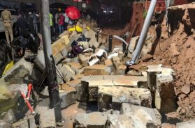 Bengaluru wall collapse