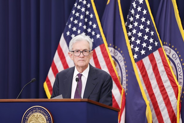 Powell era ends with rates on hold, Fed hawks on the rise and a vow to keep governor’s seat warm