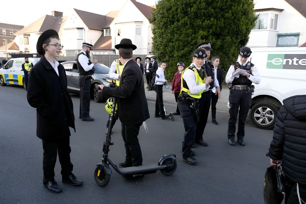 Two Jewish men stabbed in London, police treat attack as terrorism
