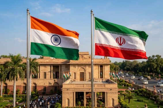 india-iran-flag