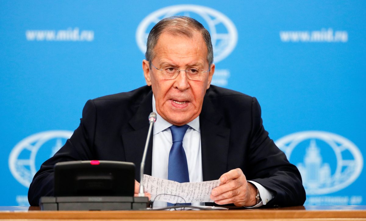 Russia’s Lavrov says ‘nothing is happening’ with US-Russia relations