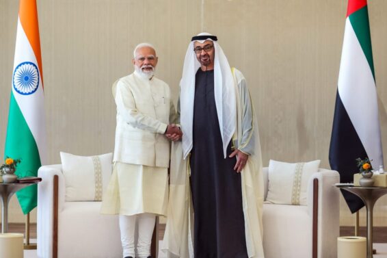 PM Modi x President Zayed Al Nahan