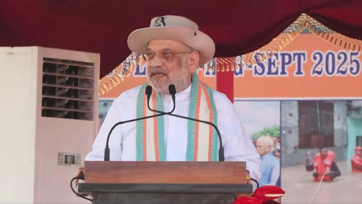 Amit Shah attends NDRF President’s Colour Ceremony in Ghaziabad, praises force for earning nation’s trust