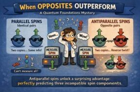 Antiparellel quantum