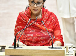 Jaipur: Rajasthan Finance Minister Diya Kumari presents the state budget for the financial year 2025-26