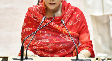 Jaipur: Rajasthan Finance Minister Diya Kumari presents the state budget for the financial year 2025-26