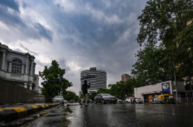 Cloudy Weather In Delhi-NCR