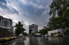 Cloudy Weather In Delhi-NCR