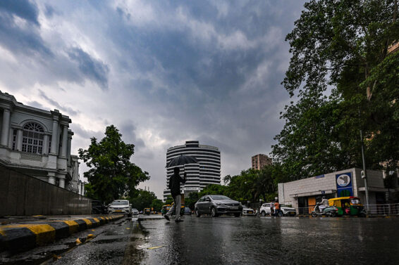 Cloudy Weather In Delhi-NCR