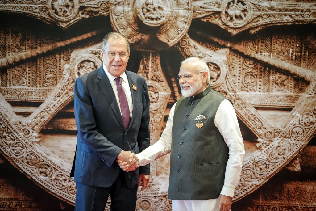 PM Modi meets Russian Foreign Minister Sergey Lavrov in Delhi