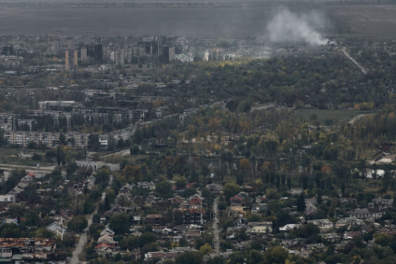 Aerial Views Of Pokrovsk Amid Frontline Clashes