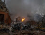 Drone And Missile Attacks In Kyiv