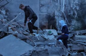 Russian Army Attacked Kyiv With Drones And Missiles