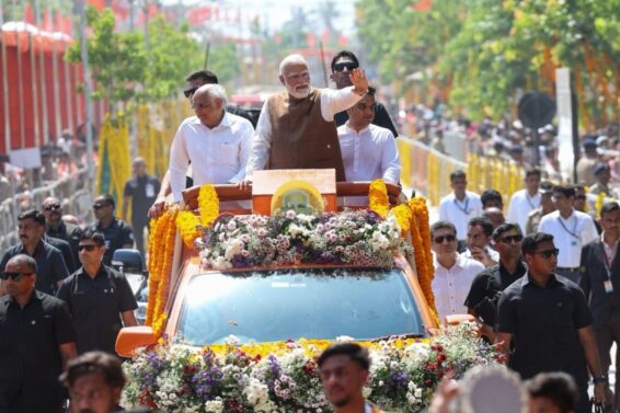 PM-Modi Somnath Temple visit
