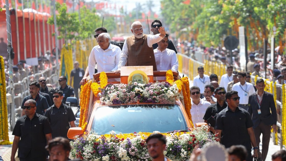 PM Modi visits Somnath Temple, marks 75 years of reconstructed shrine at ‘Somnath Amrut Mahotsav’