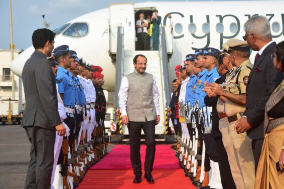 PM Modi cyprus president Nikos Christodoulides