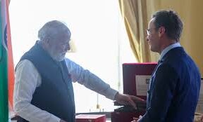 PM Modi with sewden PM