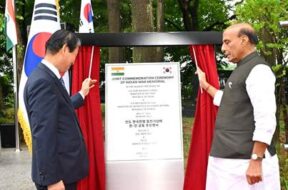 Rajnath sing seoul