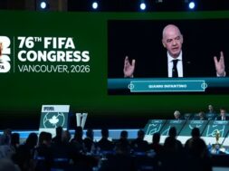 Infantino at 76th FIFA Congress