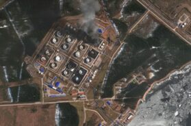 Ukraine drone hit Russia’s Primorsk port