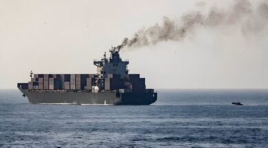 22 evacuated on seized Iranian ship