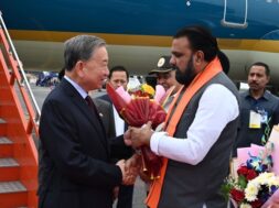 Samrat Choudhary welcomes Vietnam President