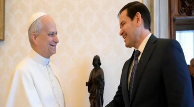 Rubio and Pope Leo