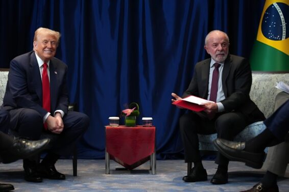 Donald Trump and Inacio Lula
