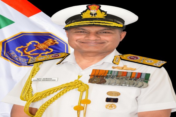 Government appoints Vice Admiral Krishna Swaminathan as next Chief of Naval Staff