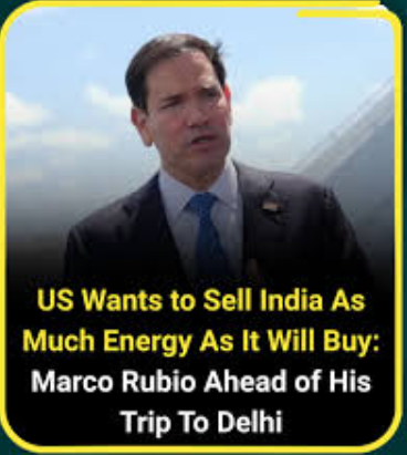 Energy: The US wants stronger partnership with India, says Rubio