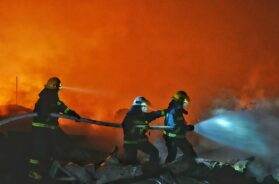 All-out Rescue Work Underway After Central China Firework Plant Explosion