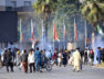 Protesters marching toward US embassy clash with police in Islamabad