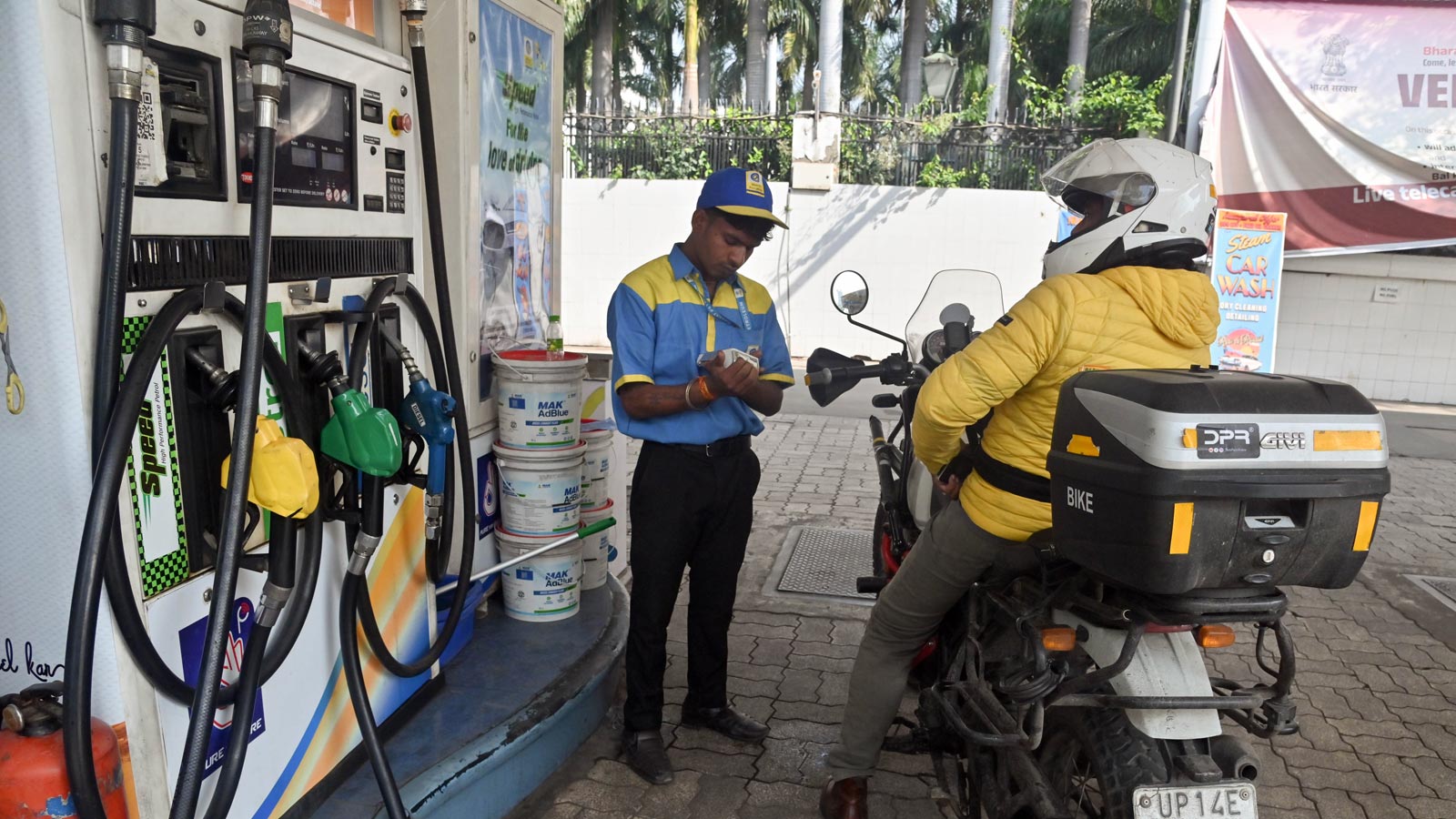 Centre hikes petrol, diesel prices by Rs 3 per litre each