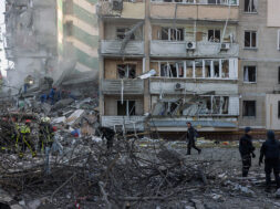 Air Strikes In Kyiv