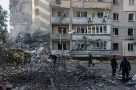 Air Strikes In Kyiv