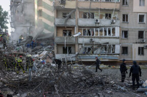 Air Strikes In Kyiv