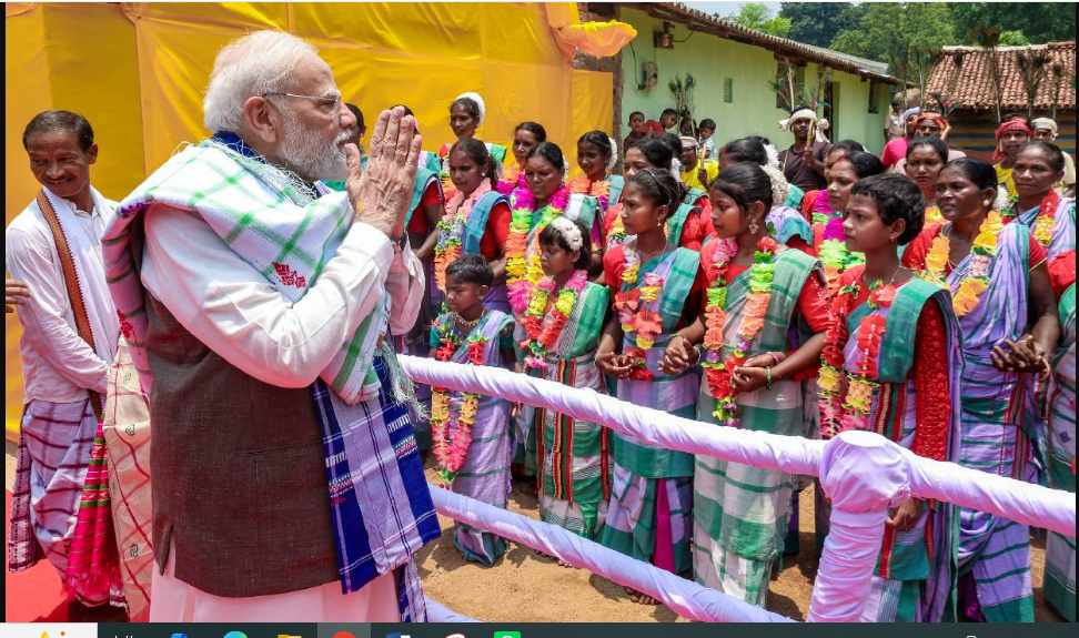 Modi Participates in “Paschimbanga Divas Celebrations,” Claims West Bengal Changed in One Month under BJP Regime