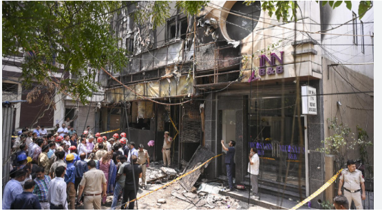 21 People, 18 of them Foreign Nationals, Killed in Delhi Hotel Blaze