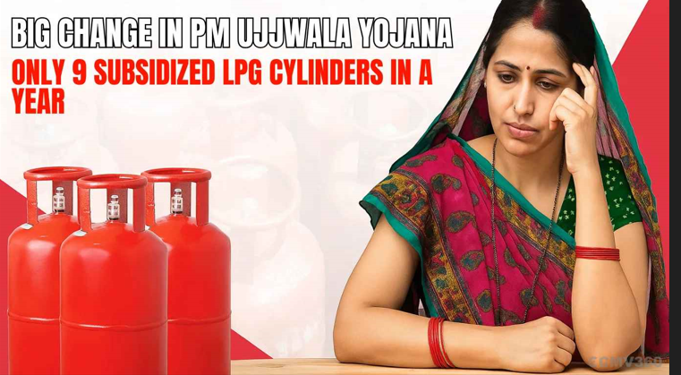 Subsidised Gas Cylinders under PMUY Reduced from 9 to 4 a Year