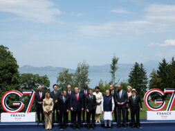 President Trump Attends G7 Summit In Evian, France